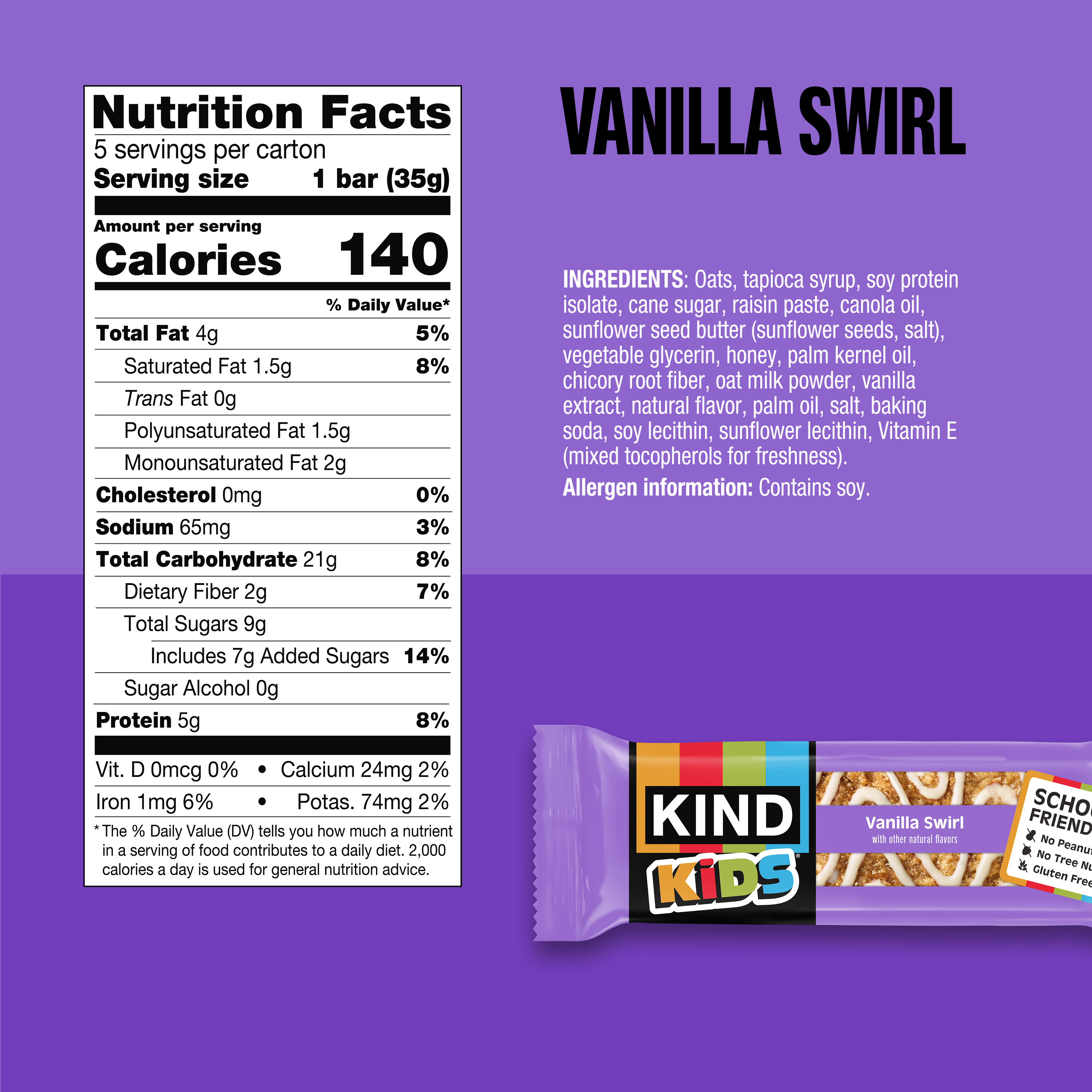 Vanilla Swirl Bars